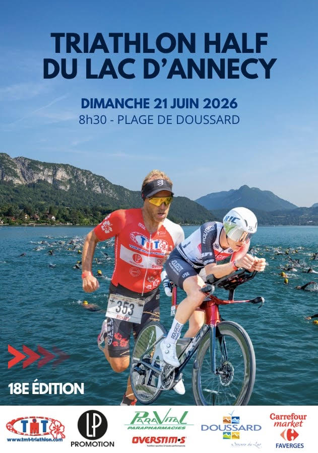 Affiche originale du Half de Doussard 2026